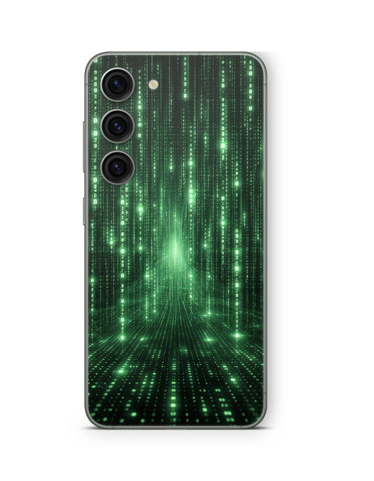 Samsung Galaxy S26 Plus Skin Handy Aufkleber Matrix New Aufkleber Skins4u