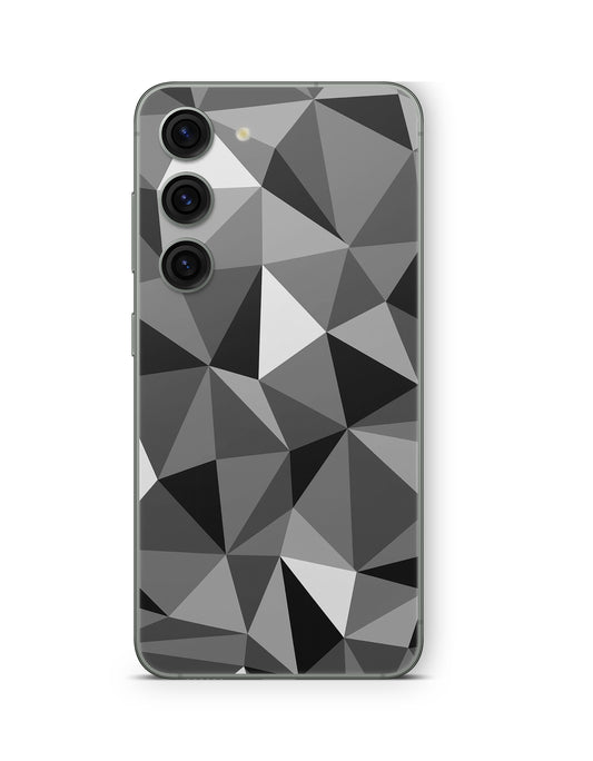 Samsung Galaxy S26 Plus Skin Handy Aufkleber Polygrey Aufkleber Skins4u