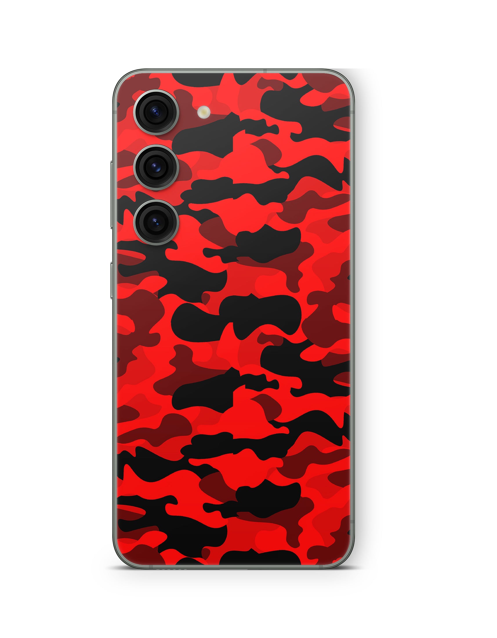Samsung Galaxy S26 Plus Skin Handy Aufkleber Red Camouflage Aufkleber Skins4u