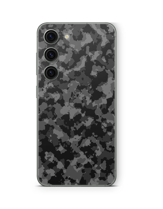 Samsung Galaxy S26 Skin Handy Aufkleber Shadow Camo grau