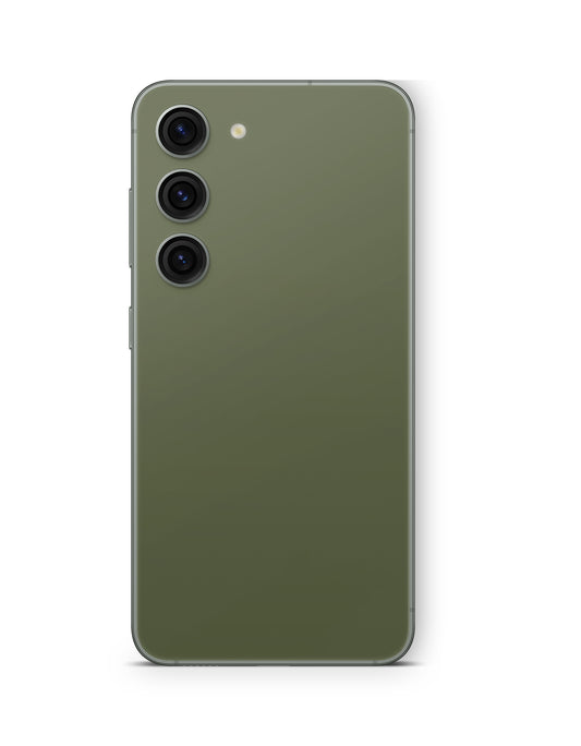 Samsung Galaxy S26 Skin Handy Aufkleber Solid State olive
