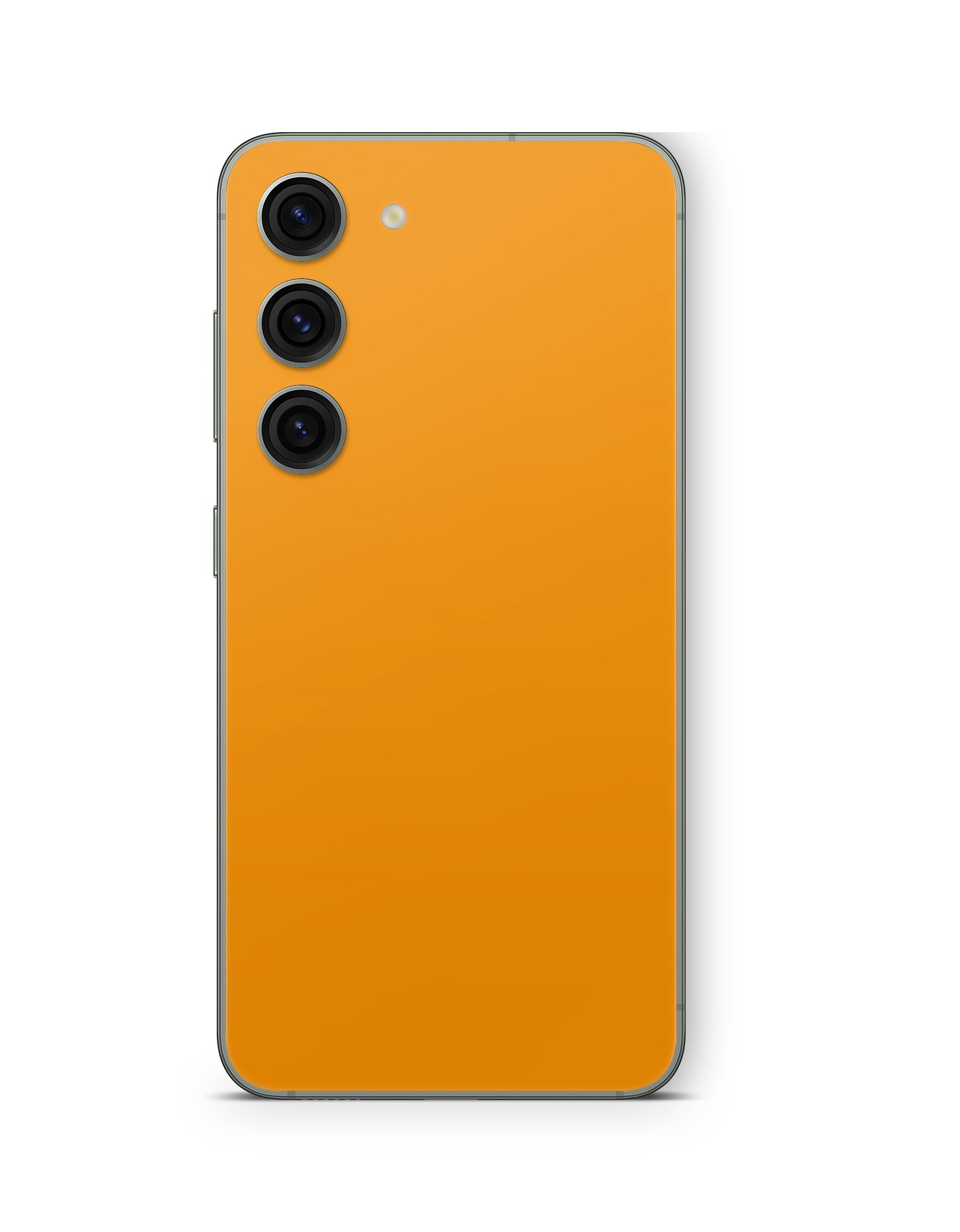 Samsung Galaxy S26 Plus Skin Handy Aufkleber Solid State orange Aufkleber Skins4u