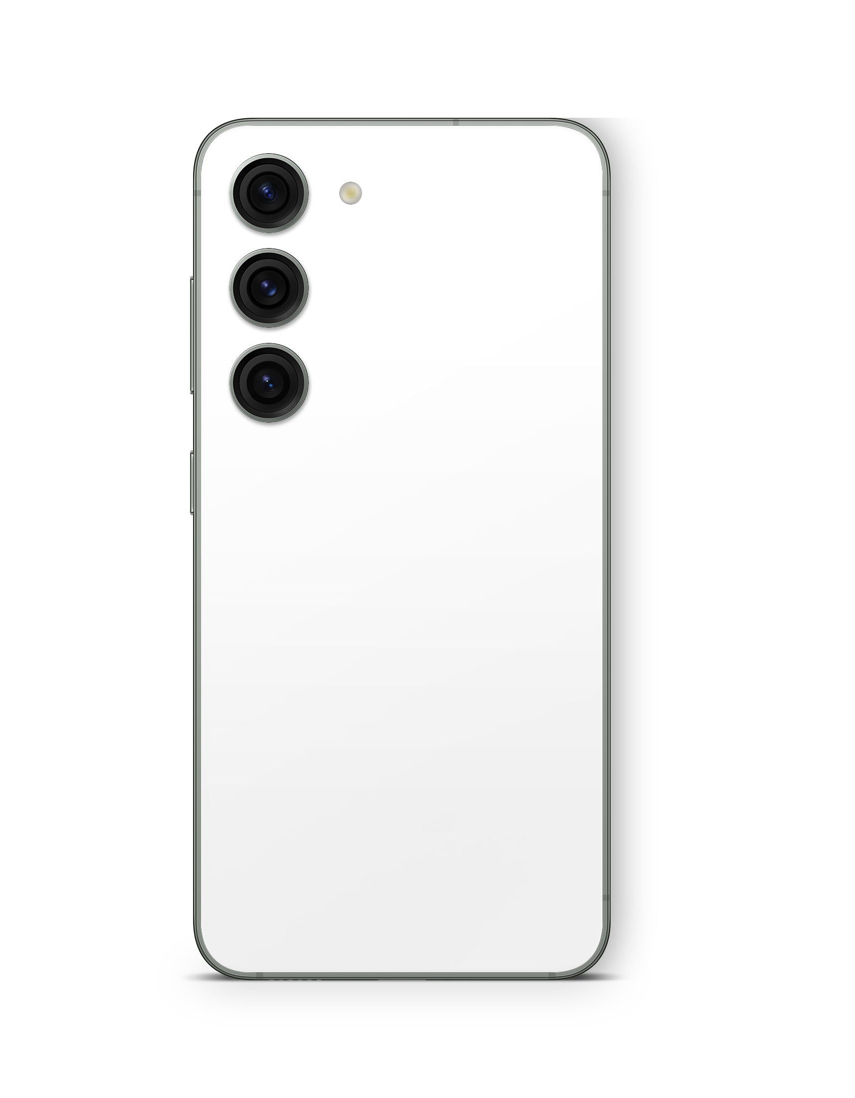 Samsung Galaxy S26 Plus Skin Handy Aufkleber Solid State weiss Aufkleber Skins4u