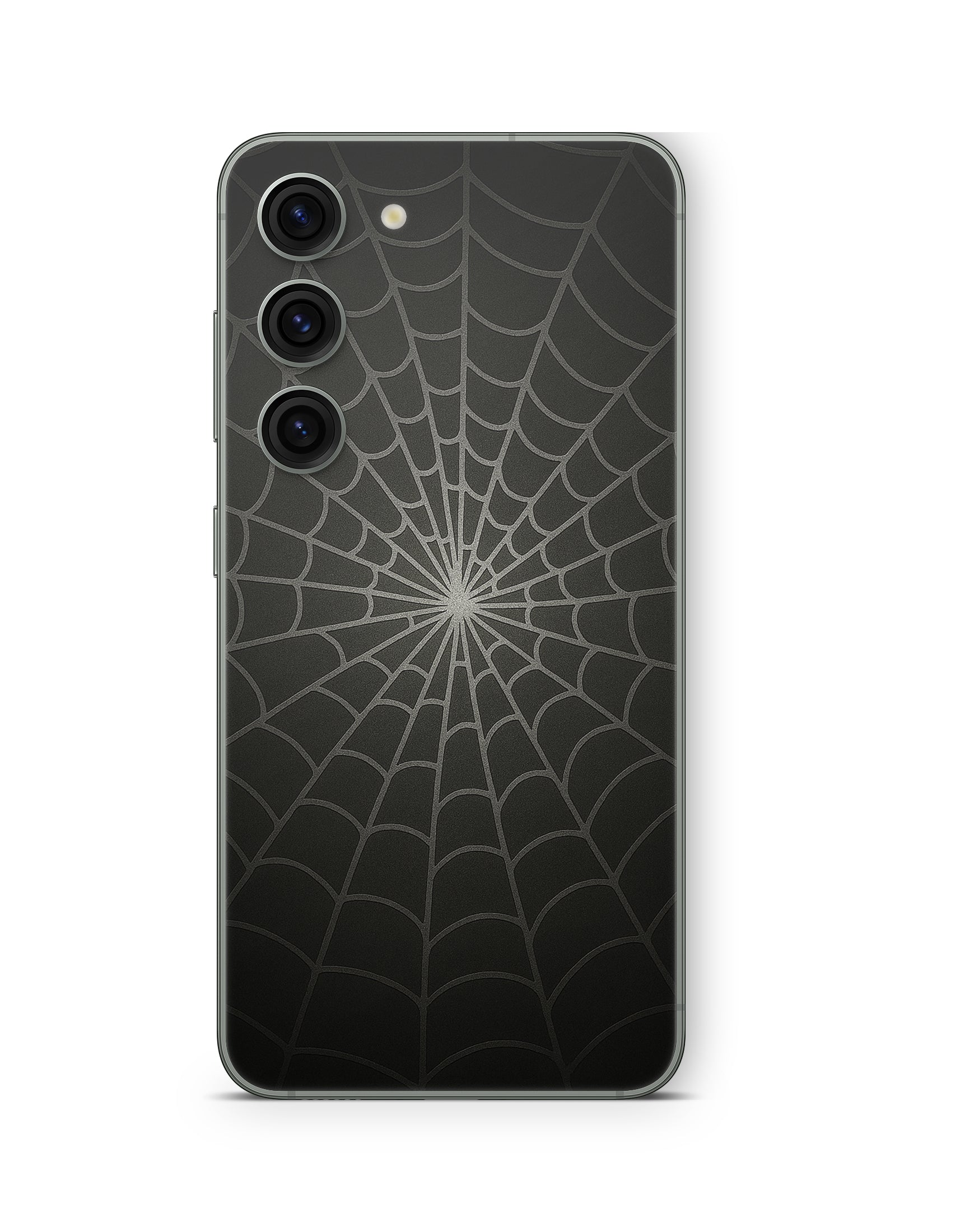 Samsung Galaxy S26 Plus Skin Handy Aufkleber Spiderweb black Aufkleber Skins4u