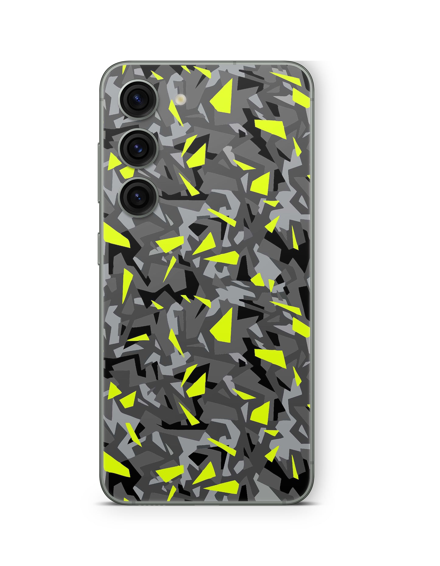Samsung Galaxy S26 Skin Handy Aufkleber Splatter Yellow