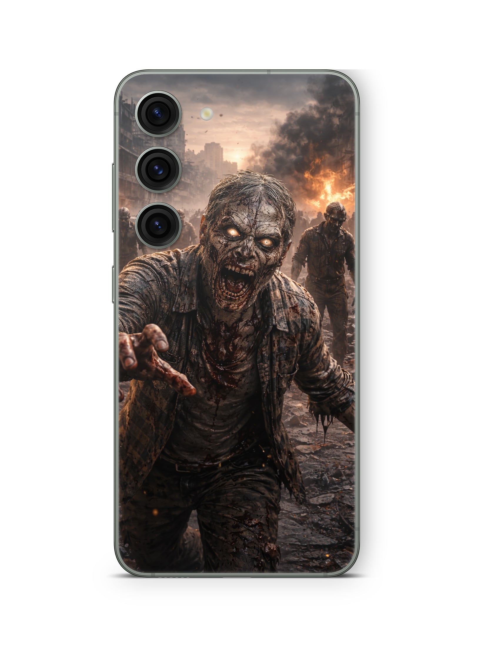Samsung Galaxy S26 Skin Handy Aufkleber Zombie