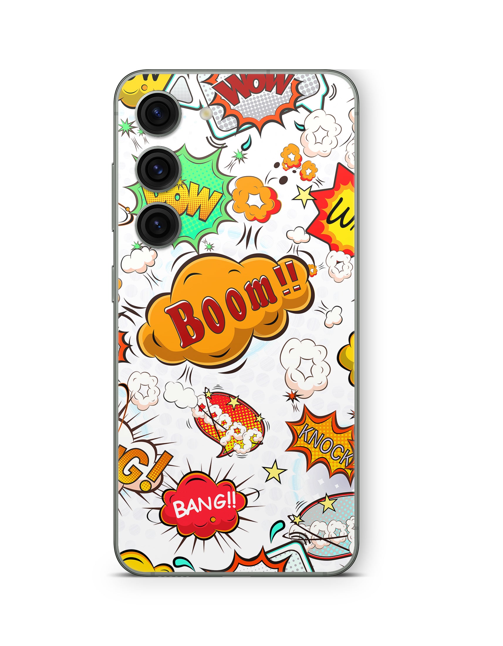 Samsung Galaxy S26 Plus Skin Handy Aufkleber comics white Aufkleber Skins4u