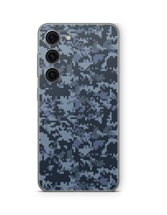 Samsung Galaxy S26 Plus Skin Handy Aufkleber digital navy Aufkleber Skins4u