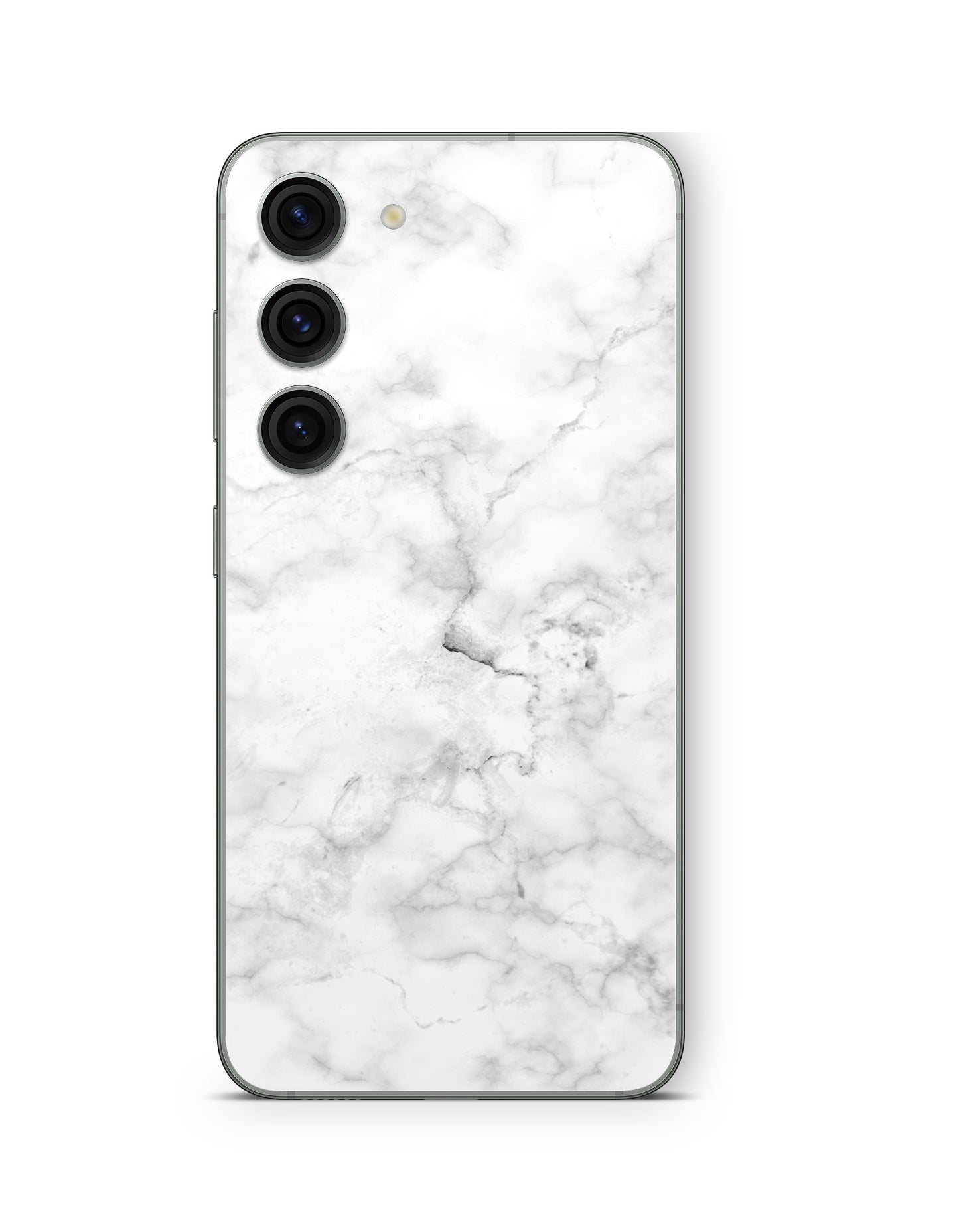 Samsung Galaxy S26 Plus Skin Handy Aufkleber marmor weiss Aufkleber Skins4u