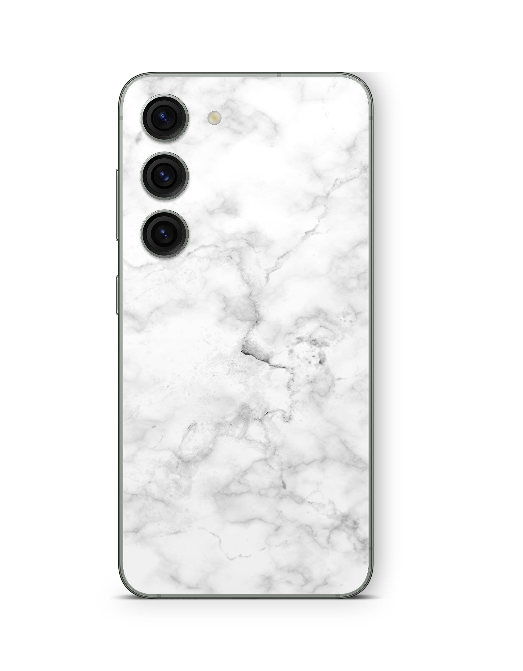 Samsung Galaxy S26 Plus Skin Handy Aufkleber marmor weiss Aufkleber Skins4u