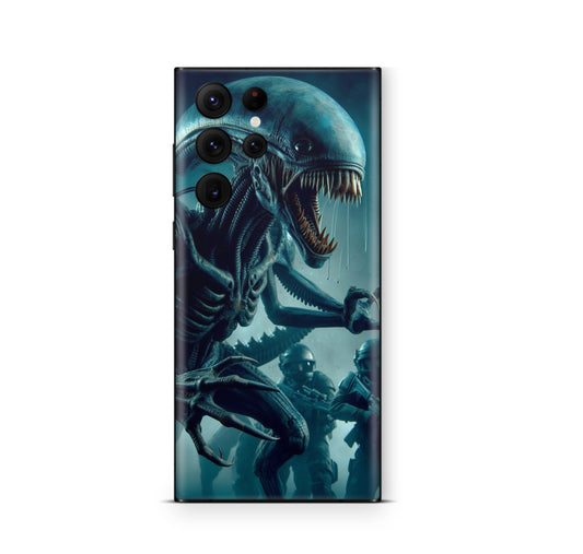 Samsung Galaxy S26 Ultra Skin Schutzfolie Aufkleber Alien Hybrid Aufkleber Skins4u