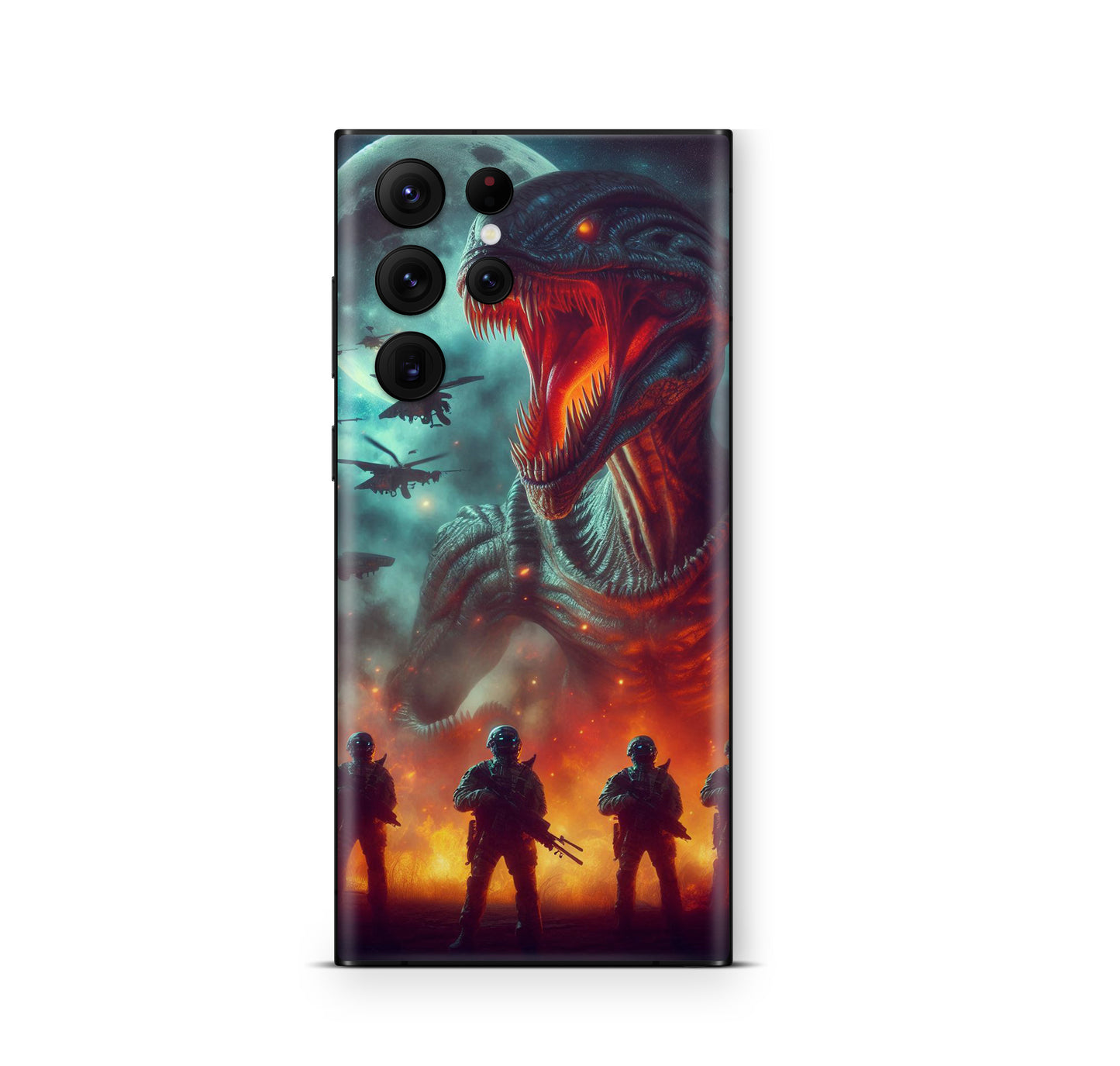 Samsung Galaxy S26 Ultra Skin Schutzfolie Aufkleber Alien & Marines Aufkleber Skins4u