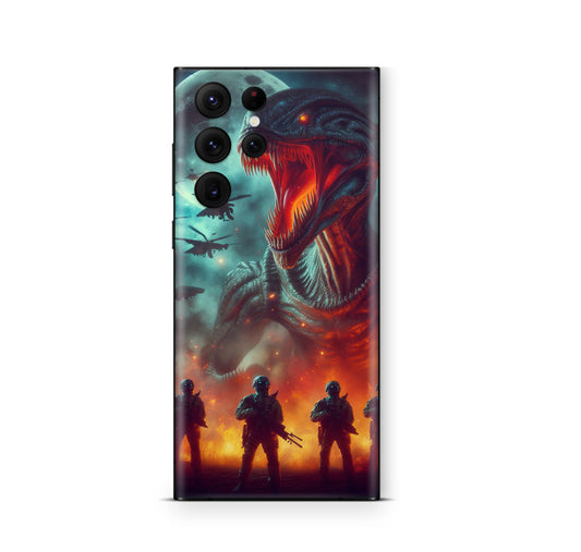 Samsung Galaxy S26 Ultra Skin Schutzfolie Aufkleber Alien & Marines Aufkleber Skins4u