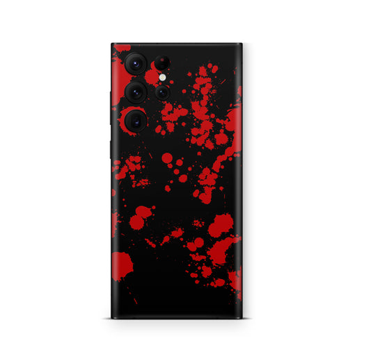 Samsung Galaxy S26 Ultra Skin Schutzfolie Aufkleber Blood Black Aufkleber Skins4u