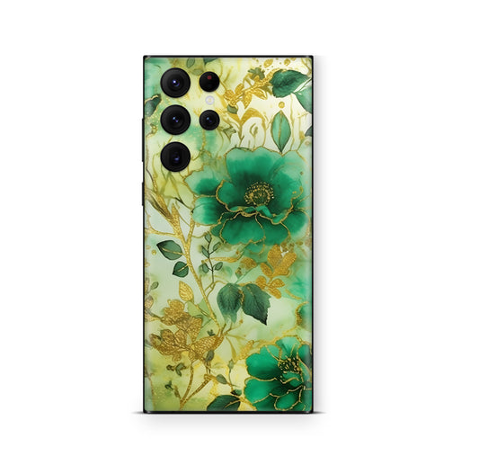 Samsung Galaxy S26 Ultra Skin Schutzfolie Aufkleber Bluetenzauber Aufkleber Skins4u