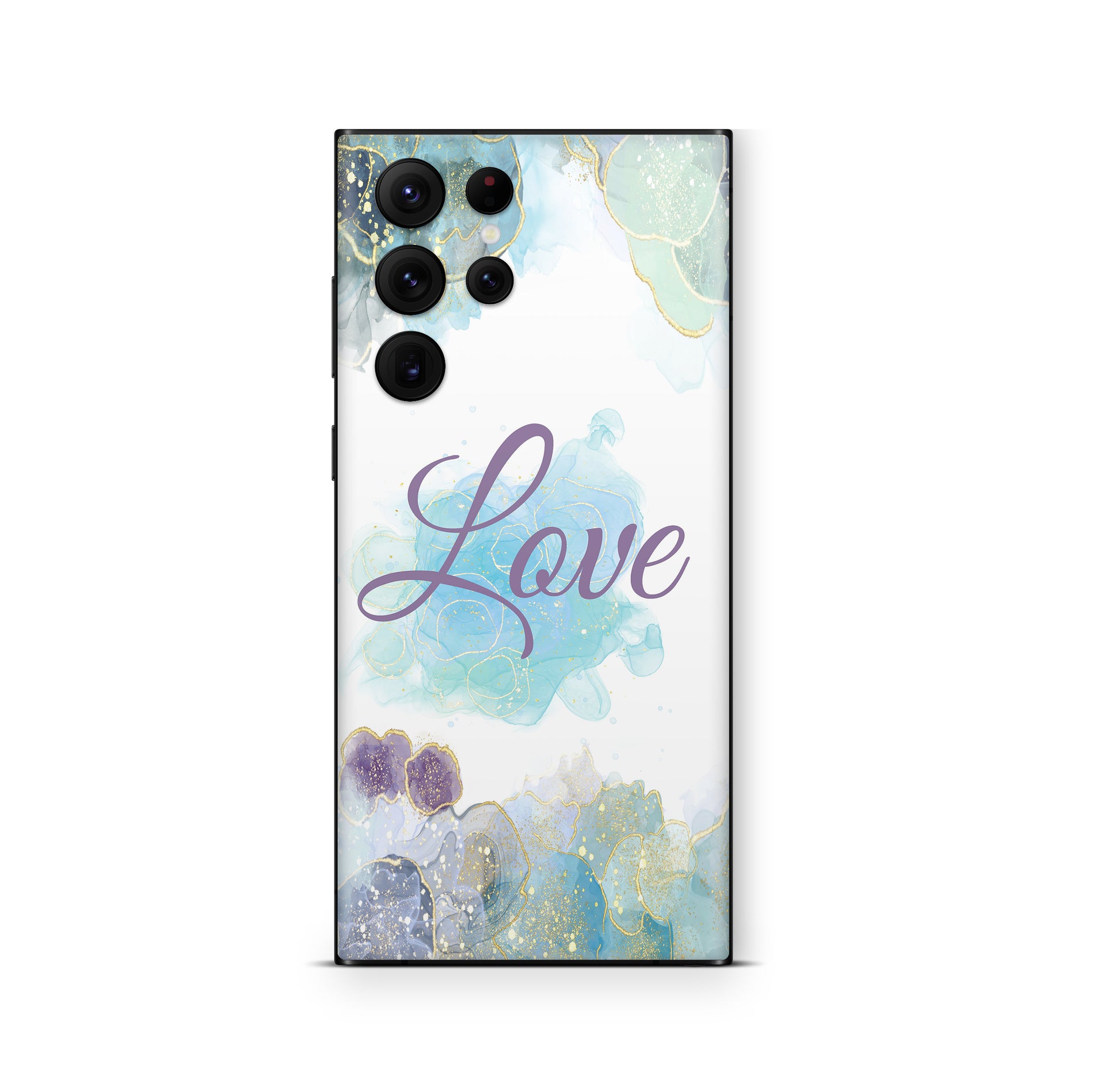 Samsung Galaxy S26 Ultra Skin Schutzfolie Aufkleber Glitter Love Aufkleber Skins4u
