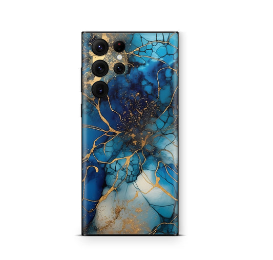 Samsung Galaxy S26 Ultra Skin Schutzfolie Aufkleber Golden Fantasie Aufkleber Skins4u