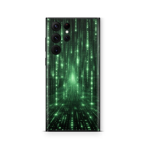 Samsung Galaxy S26 Ultra Skin Schutzfolie Aufkleber Matrix New Aufkleber Skins4u