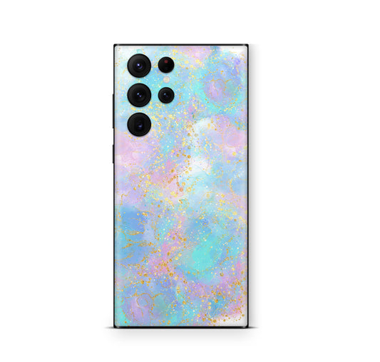 Samsung Galaxy S26 Ultra Skin Schutzfolie Aufkleber Pink Glitter Dreams Aufkleber Skins4u