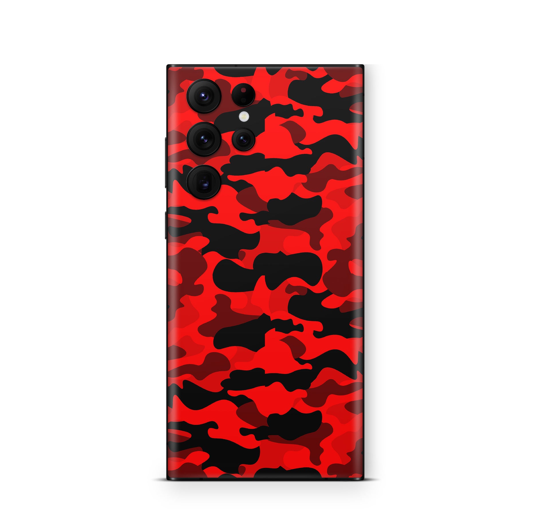 Samsung Galaxy S26 Ultra Skin Schutzfolie Aufkleber Red Camouflage Aufkleber Skins4u