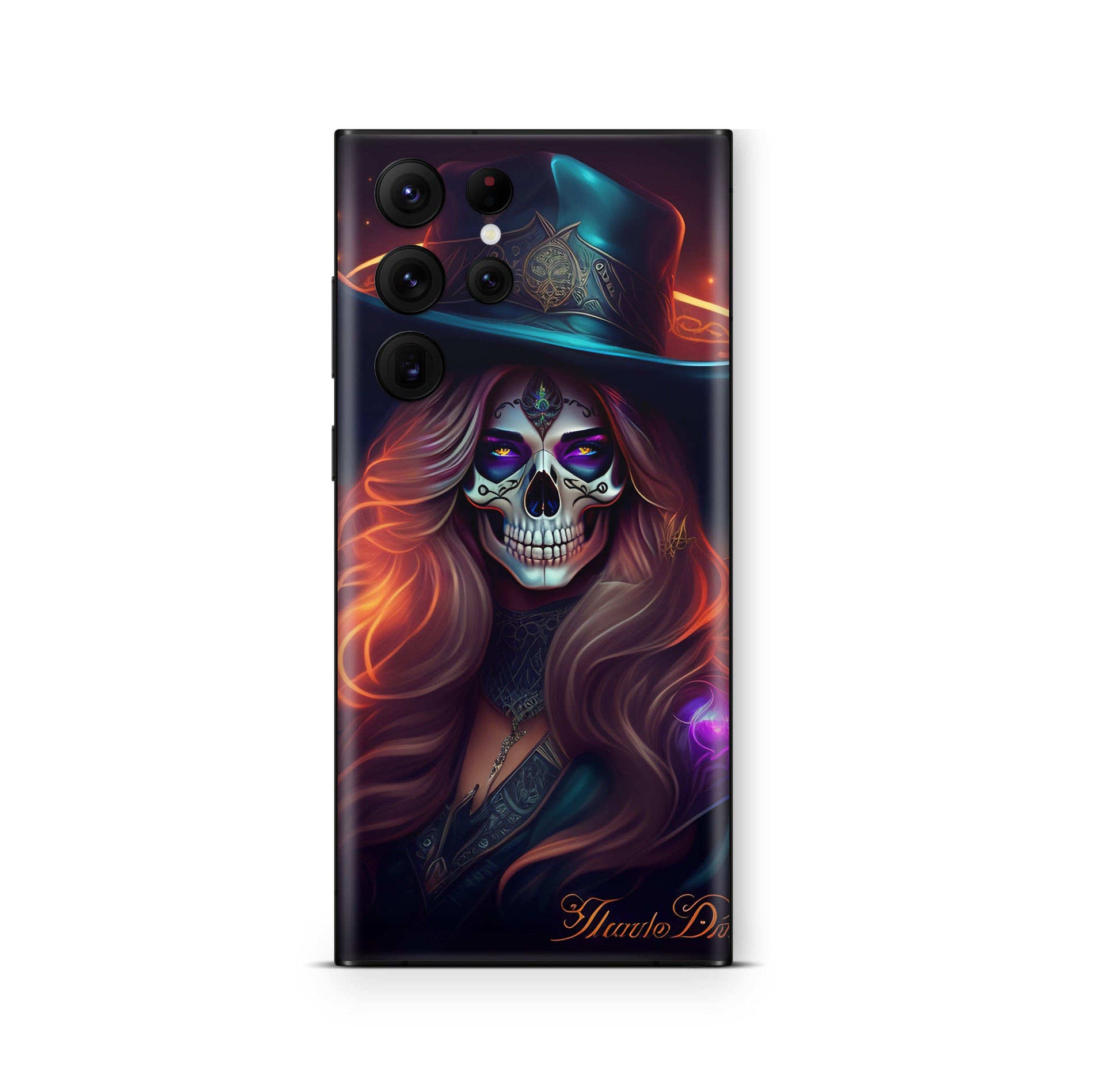 Samsung Galaxy S26 Ultra Skin Schutzfolie Aufkleber Skull Lady Aufkleber Skins4u