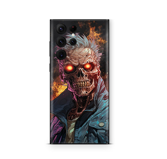 Samsung Galaxy S26 Ultra Skin Schutzfolie Aufkleber Zombie Fire Aufkleber Skins4u
