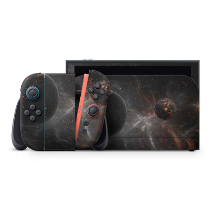 Nintendo Switch 2 Aufkleber Folien Skin Set Schutzfolie Modding Design Astronomy Aufkleber Skins4u