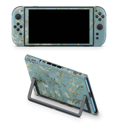 Nintendo Switch 2 Aufkleber Folien Skin Set Schutzfolie Modding Design Blossoming Aufkleber Skins4u