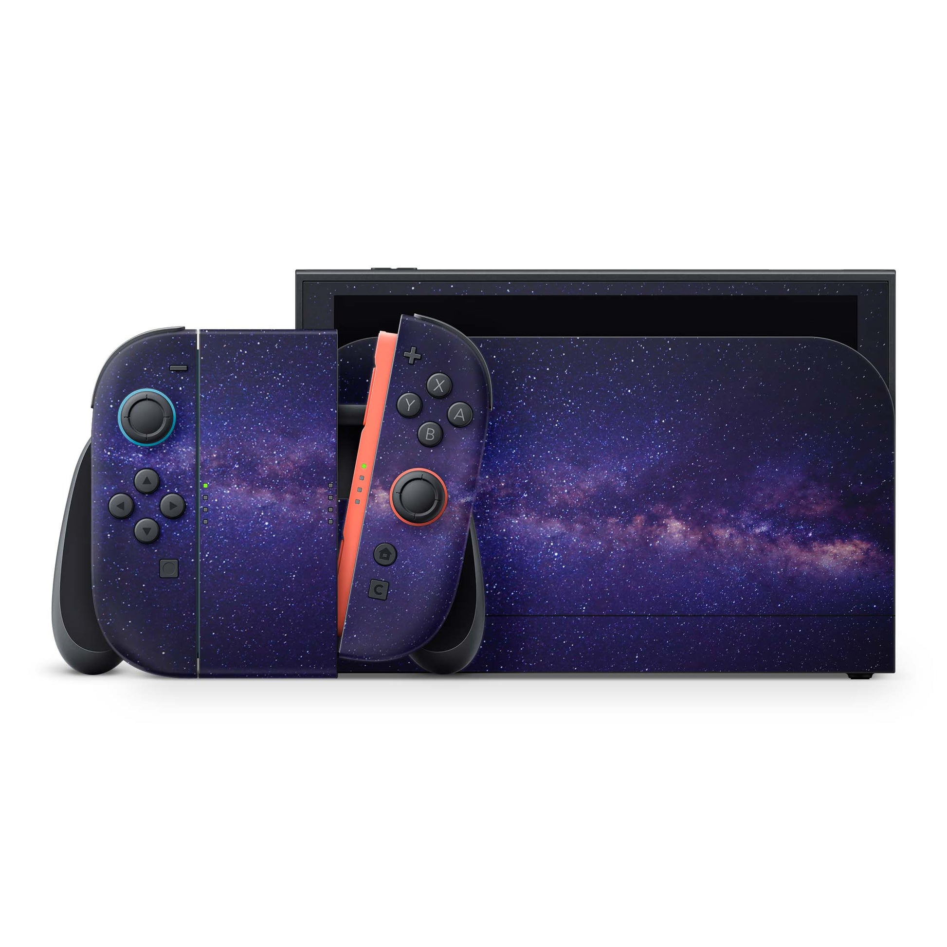 Nintendo Switch 2 Aufkleber Folien Skin Set Schutzfolie Modding Design Milky Way Aufkleber Skins4u