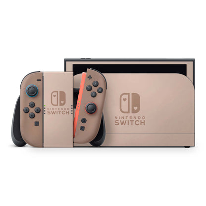 Nintendo Switch 2 Aufkleber Folien Skin Set Schutzfolie Modding Design Mokka Aufkleber Skins4u