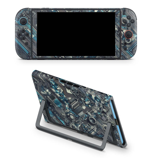 Nintendo Switch 2 Aufkleber Folien Skin Set Schutzfolie Modding Design Platine Aufkleber Skins4u