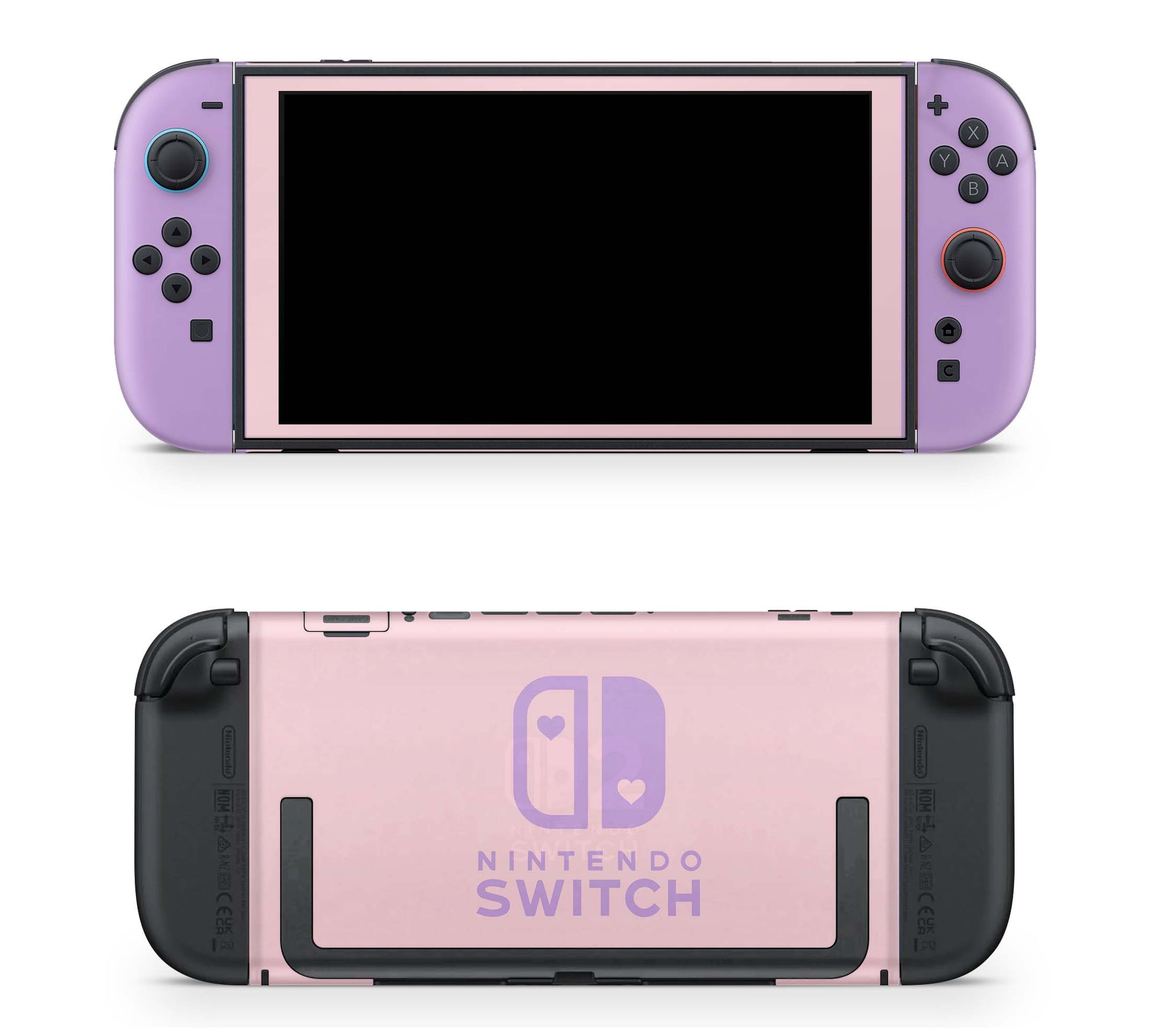 Nintendo Switch 2 Aufkleber Folien Skin Set Schutzfolie Modding Design Sweet Aufkleber Skins4u