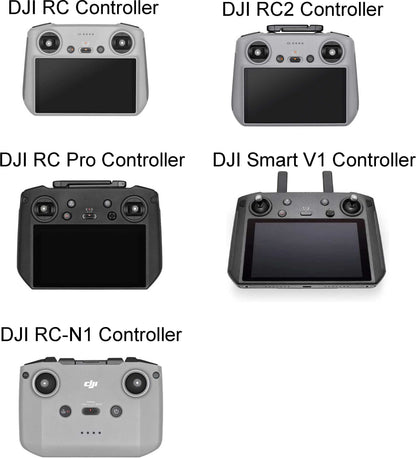 DJI Controller Skins Smart, RC, RC2, RC Pro Design Schutzfolie Aufkleber Exo small blue Aufkleber skins4u   