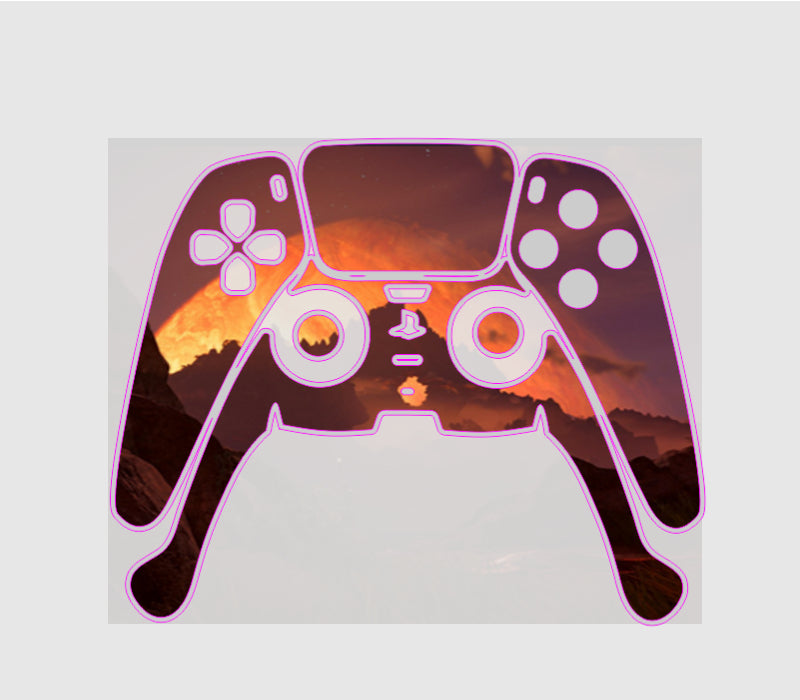 Playstation 5 PS5 Controller Skin individueller Aufkleber selbst gestalten personalisiert cpb_product Skins4u