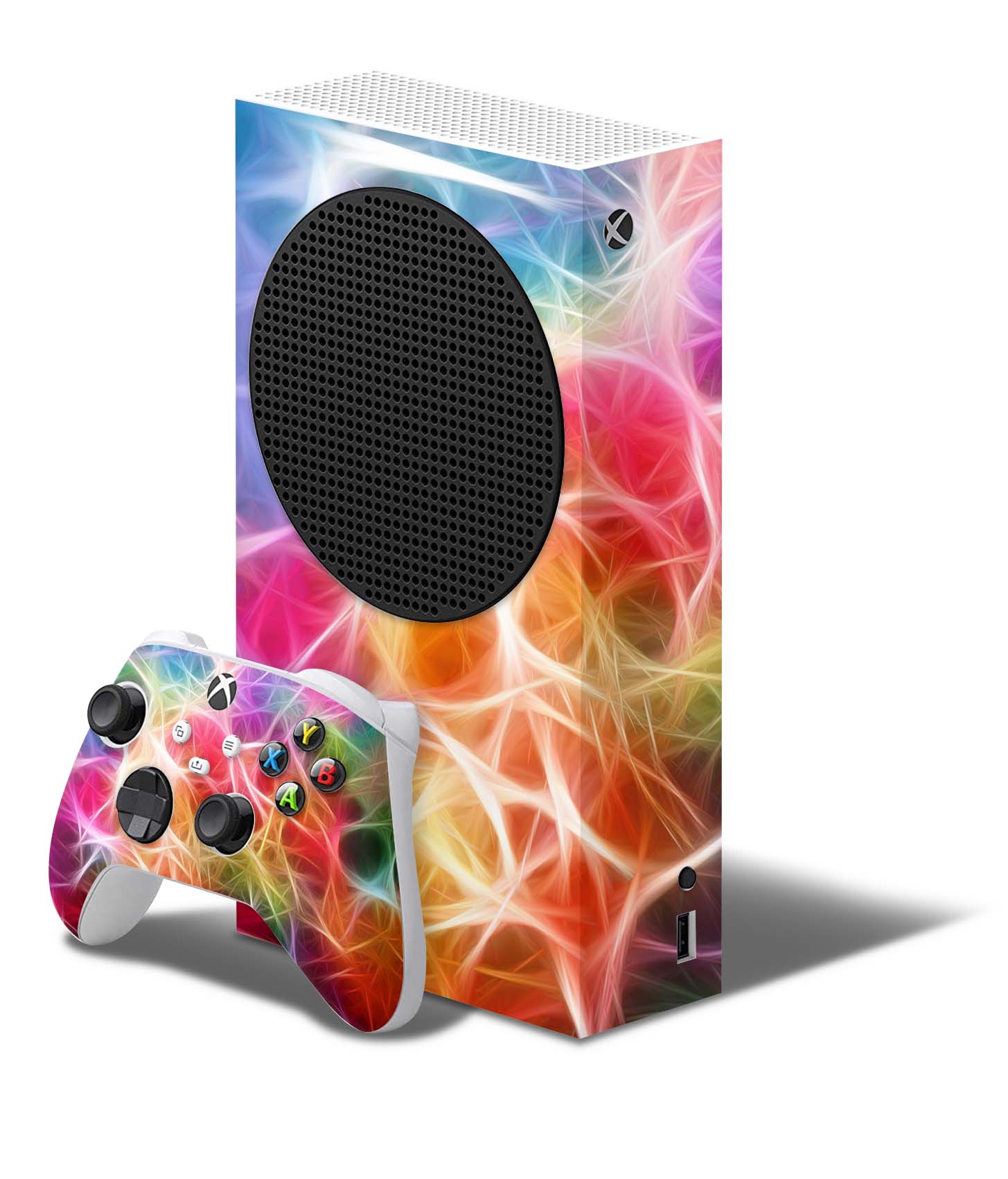 Xbox Series S Skin Folie Konsolen Aufkleber mit Controller Skin Braided Elektronik-Sticker & -Aufkleber skins4u   