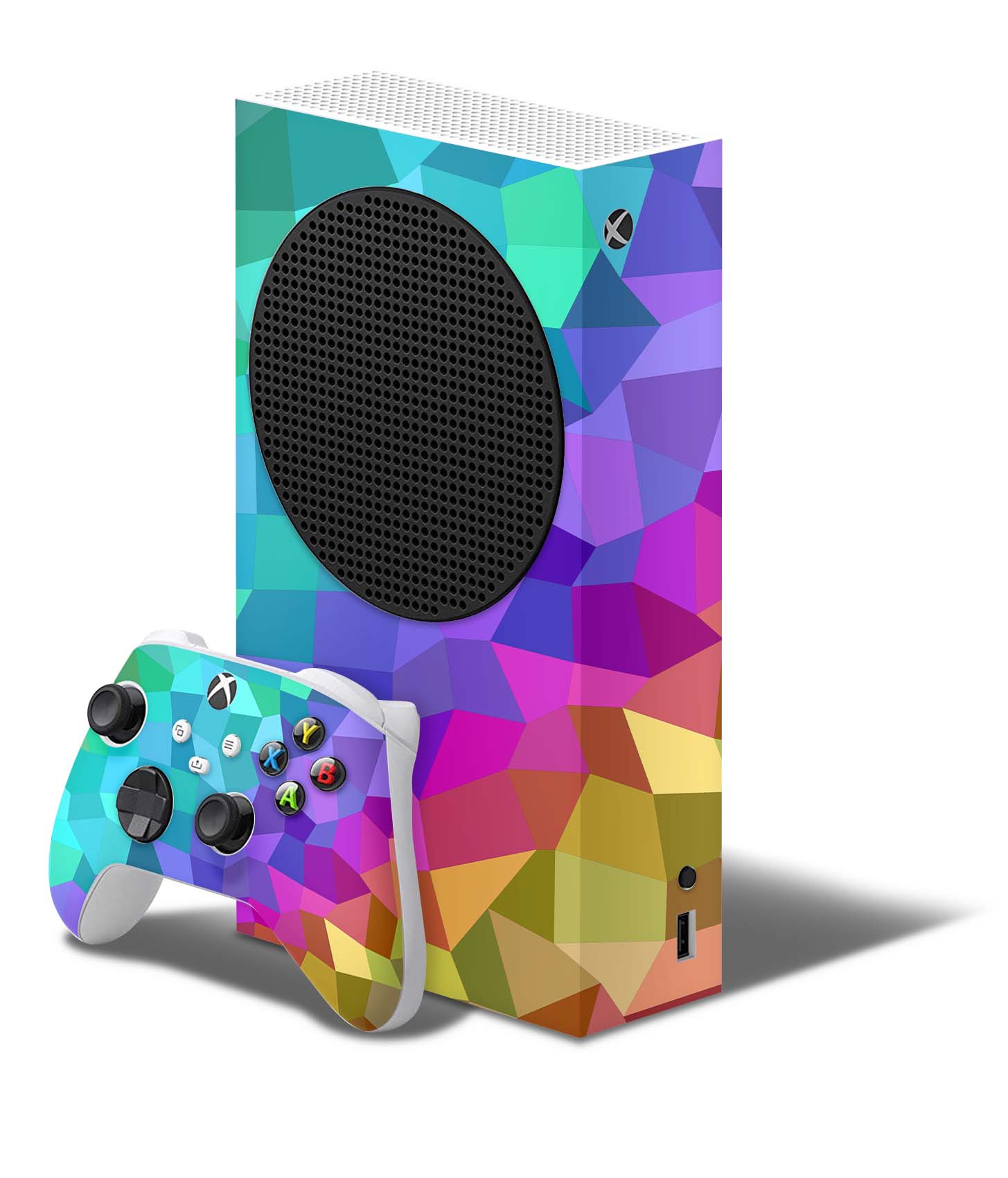 Xbox Series S Skin Folie Konsolen Aufkleber mit Controller Skin Cruo Elektronik-Sticker & -Aufkleber skins4u   