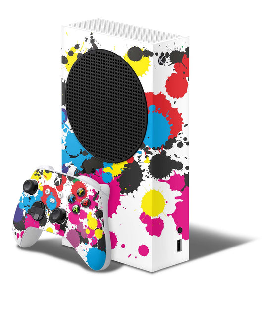 Xbox Series S Skin Folie Konsolen Aufkleber mit Controller Skin Graffiti Elektronik-Sticker & -Aufkleber skins4u   