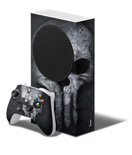 Xbox Series S Skin Folie Konsolen Aufkleber mit Controller Skin Hard Skull Elektronik-Sticker & -Aufkleber skins4u   