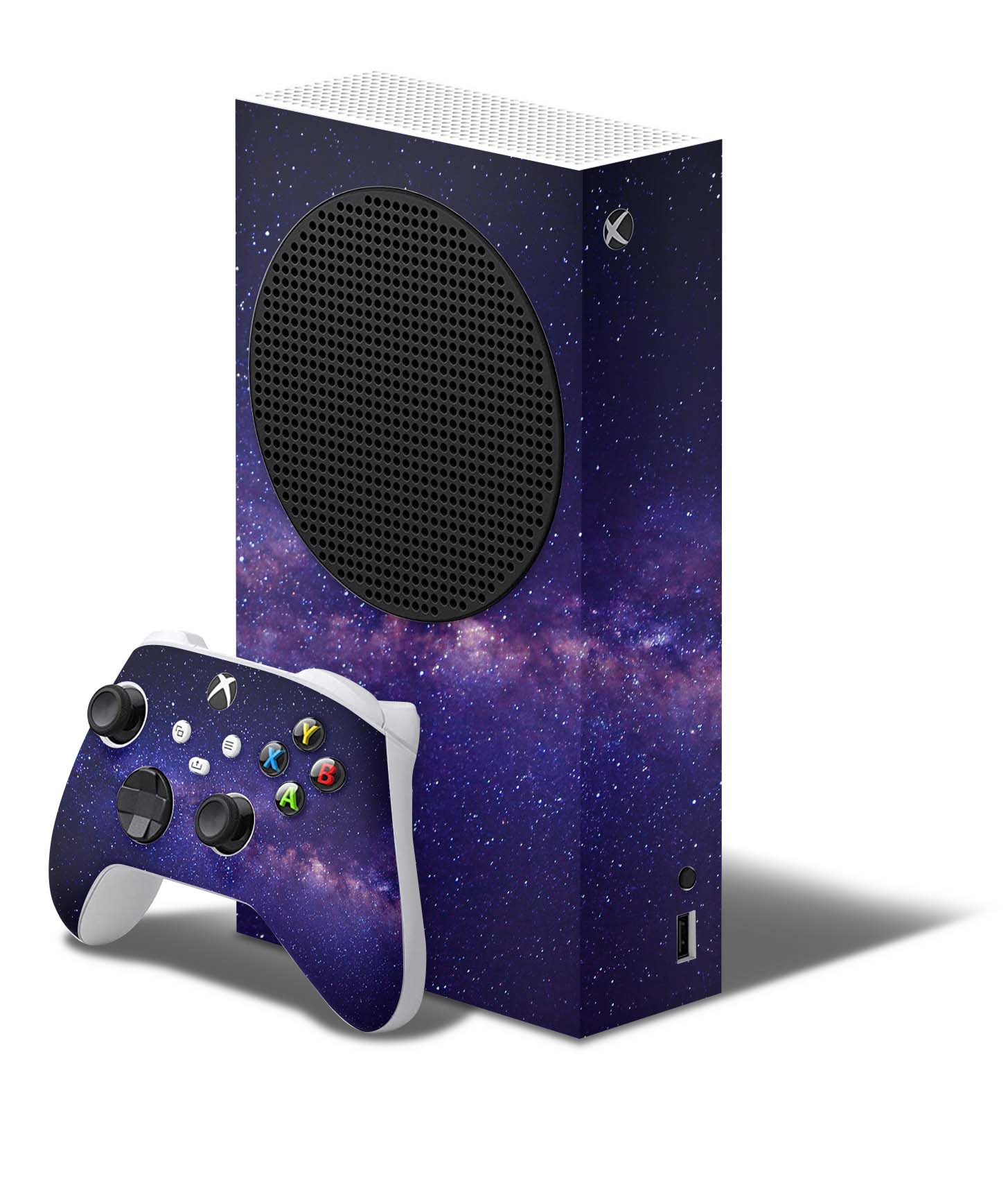 Xbox Series S Skin Folie Konsolen Aufkleber mit Controller Skin Milky Way Elektronik-Sticker & -Aufkleber skins4u   