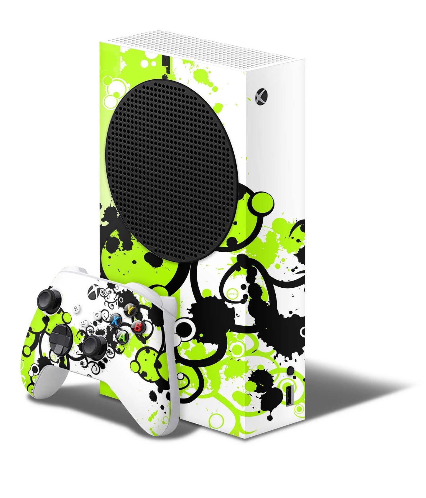 Xbox Series S Skin Folie Konsolen Aufkleber mit Controller Skin Simply green Elektronik-Sticker & -Aufkleber skins4u   