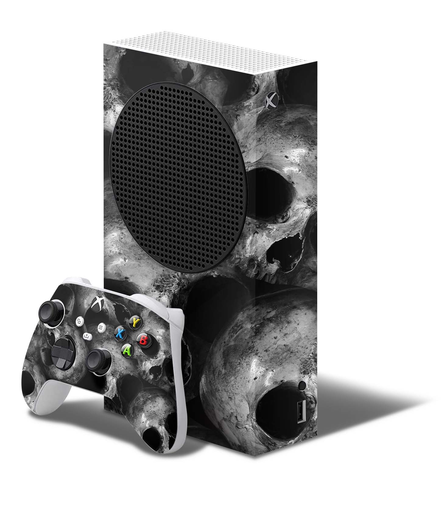 Xbox Series S Skin Folie Konsolen Aufkleber mit Controller Skin Skulls Elektronik-Sticker & -Aufkleber skins4u   