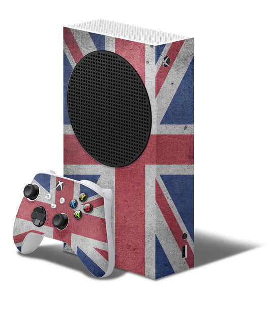 Xbox Series S Skin Folie Konsolen Aufkleber mit Controller Skin Union Jack Elektronik-Sticker & -Aufkleber skins4u   