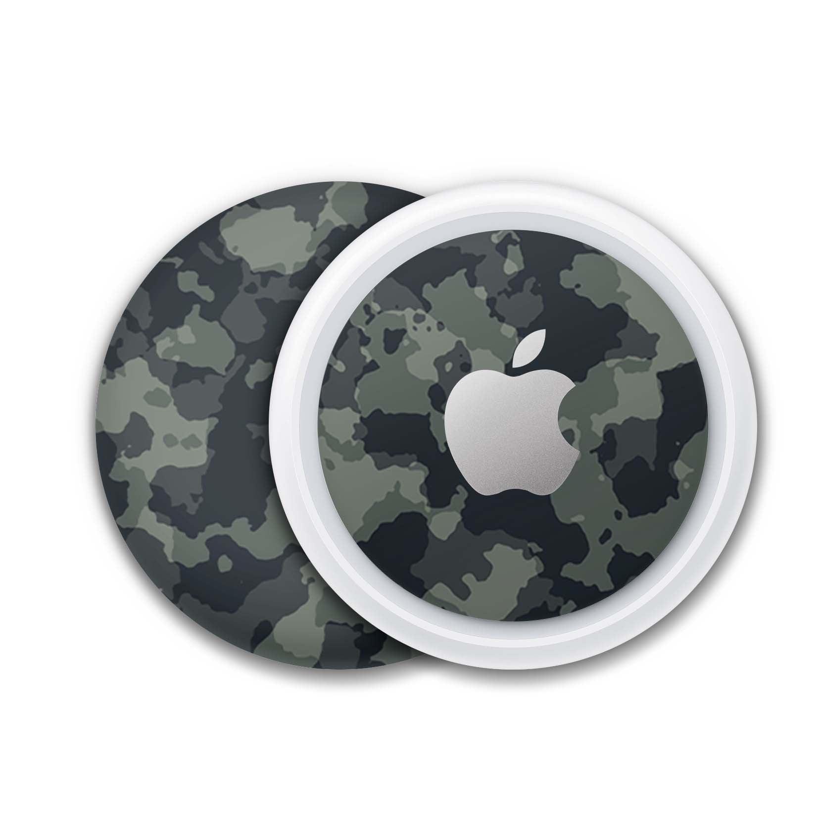 Apple AirTag Skin Design Aufkleber Schutzfolie Shadow camo green Aufkleber Skins4u