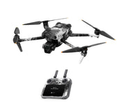 DJI Air 3S Skins - Drohnen Aufkleber Schutz Folie + RC2 Controller Skin + Akku Skins Black and White