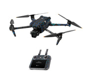 DJI Air 3 Skins - Drohnen Aufkleber Schutz Folie + RC2 Controller Skin + Akku Skins Exo blau