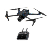 DJI Air 3S Skins - Drohnen Aufkleber Schutz Folie + RC2 Controller Skin + Akku Skins Exo blau