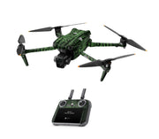 DJI Air 3S Skins - Drohnen Aufkleber Schutz Folie + RC2 Controller Skin + Akku Skins Matrix
