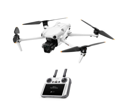 DJI Air 3S Skins - Drohnen Aufkleber Schutz Folie + RC2 Controller Skin + Akku Skins Solid weiss Aufkleber skins4u