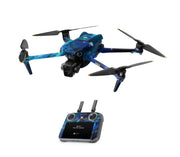 DJI Air 3S Skins - Drohnen Aufkleber Schutz Folie + RC2 Controller Skin + Akku Skins Star Spiral