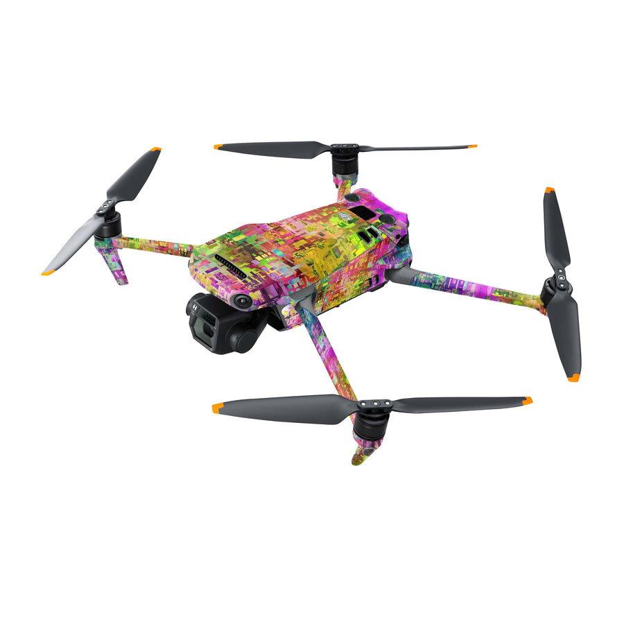 DJI Mavic 3 Skin Folien Drohnen Aufkleber Vinyl Skins Cine Classic Enterprise Thermal Abstract Elektronik-Sticker & -Aufkleber Skins4u   